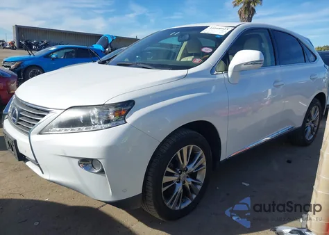 2013 Lexus Rx 450H из США, поврежденный, VIN JTJZB1BA4D2409865